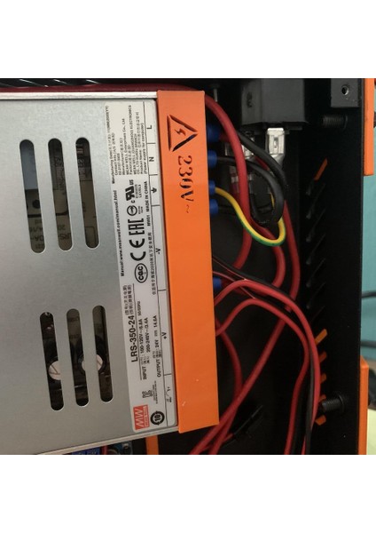 Mean Kuyu LRS-350 Psu Terminali (Iletişim) Koruma Plastik Aparat