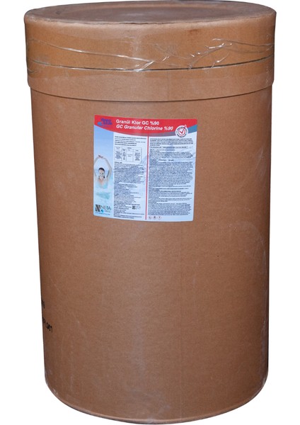 Gc 50 kg Chlor Stabilize Triklor Granül %90 Aktif Klor - Granular Chlorine