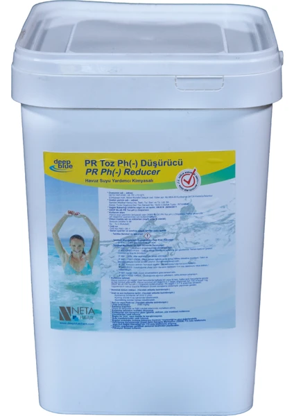 Deep Blue Deep Blue  pr 25 kg Ph (-) Down Granül Ph Düşürücü - Ph (-) Reducer