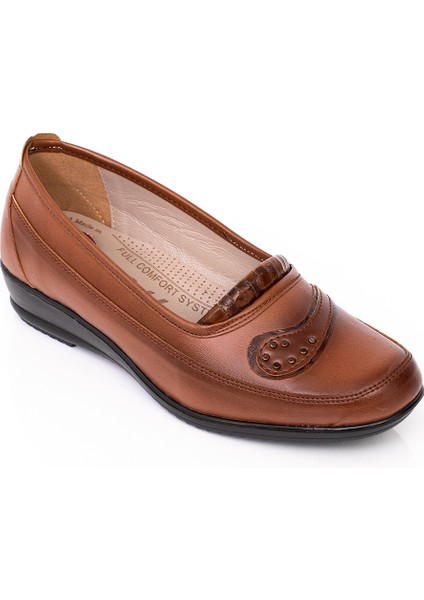 Topuk Dikenine Özel Ortopedik Deri Taban Anne Ayakkabısı