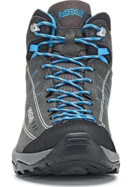 Nucleon Mid Gv ml A40029 00 A772 Graphite/silver/cyan Blue Kadın Outdoor Bot fiyatları