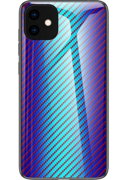 iphone 11 Pro 5.8 Inç Için Karbon Fiber Dayanıklı Tpu Telefon Kılıfı - Mavi Elyaf (Yurt Dışından) fiyatları
