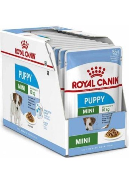 Mini Puppy Pouch Küçük Irk Yavru Köpek Yaş Mama 85 G x 12 Adet fiyatları