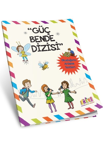 Key 8 Yaş Üzeri Eğlenceli Okuma Seti - Güç Bende Serisi (10 Kitap) Hikaye Değerlendirme Testleri - Her Kitap 48 Sayfa