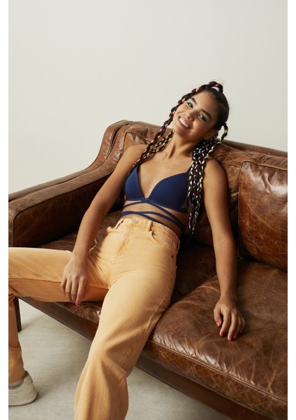 Lacivert BU4U Flex Strappy Sütyen