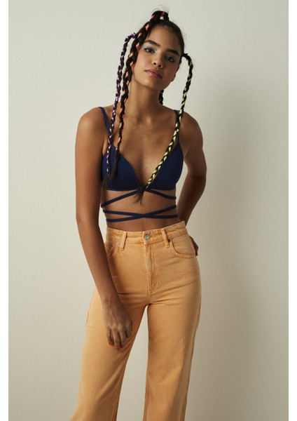 Lacivert BU4U Flex Strappy Sütyen fırsatları