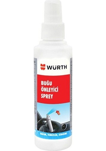 Benzin Enjektör Temizleyici 300 ml + Würth Buğu Önleyici Sprey 150 ml