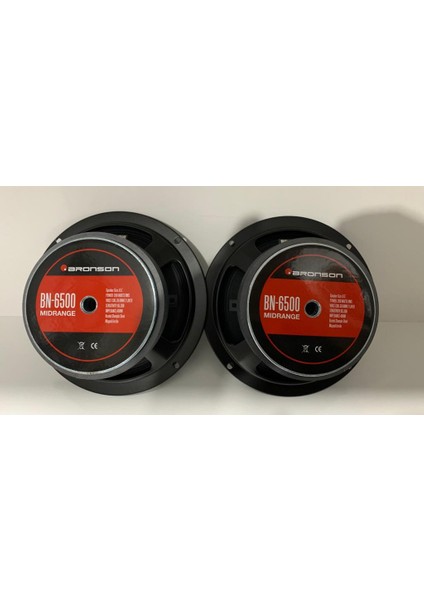 BN-6500 16 cm 200W Rms Oto Midrange 1 Takım 2 Adet