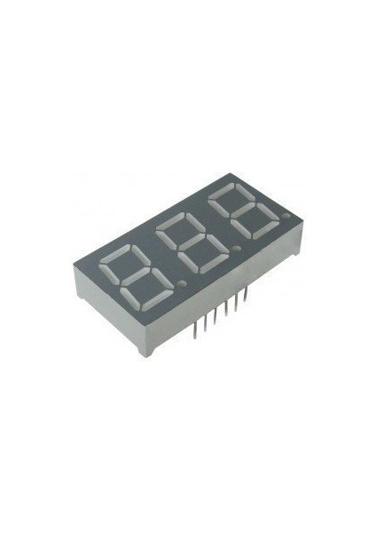 14MM 3'lü Ortak Anot Display - KPT-5361BSRND