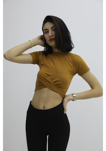 Onu Buzgulu Bısıklet Yaka Tshirt