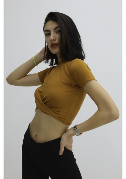 Onu Buzgulu Bısıklet Yaka Tshirt