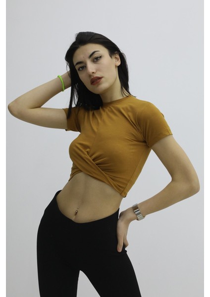 Onu Buzgulu Bısıklet Yaka Tshirt