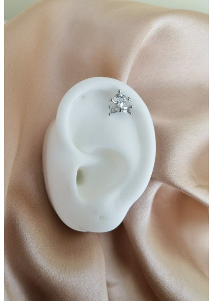 Cerrahi Çelik Geometrik Modelli Piercing - Bar Uzunluğu 6 Mm. 1 Adet fiyatları