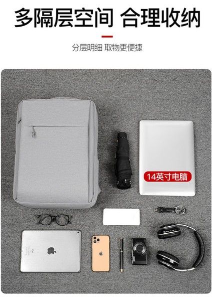 Backpack Trend 15.6 Laptop Notebook Bilgisayar Sırt Çantası Gri (Yurt Dışından) modelleri