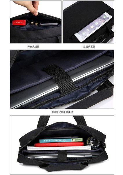14" Siyah Notebook Laptop Çantası (Yurt Dışından) modelleri