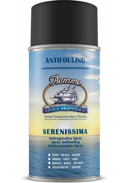 Aemme Colori Serenissima Spray Zehirli Boya Astarı Gri (Pervane Zehirli Astarı)