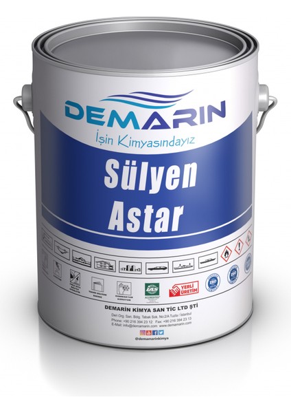 Sülyen Astar (Çelik ve Ahşap Yüzeyler Için)