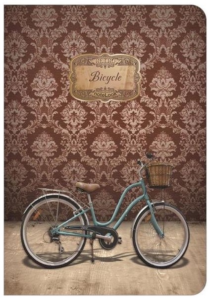 Scrikss Notelook Retro Bicycle 3in1 Multi Defter 11X15 cm