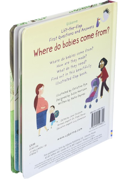 Where Do Babies Come From? Lift-The-Flap First Questions And Answers - Katie Daynes (Ciltli)