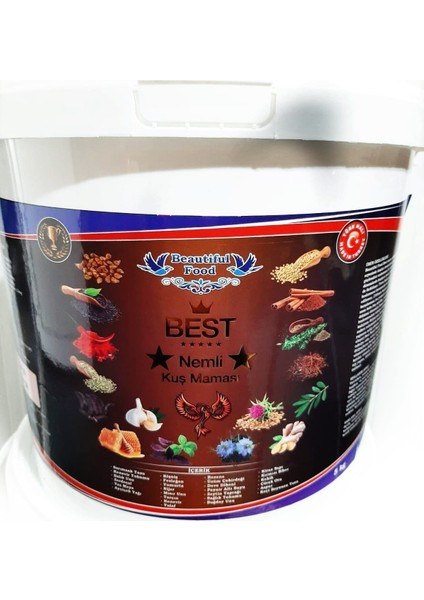 Best Kuru Kuş Maması Kuş Yemi 5 kg