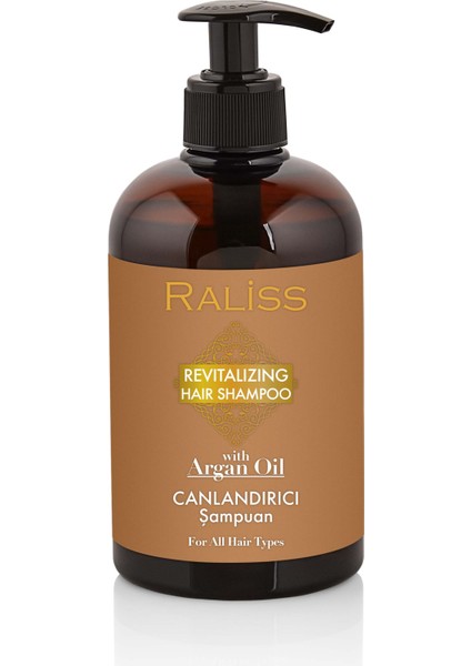 Revıtalızıng Hair Shampoo With Argan Oil / Canlandırıcı Şampuan 500 ml