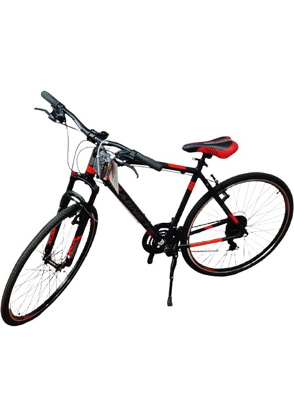 Ümit 2863 28 Magnetıc Erkek Msv V 21 Shm Ümit Bisiklet (46) (Siyah Kırmızı)