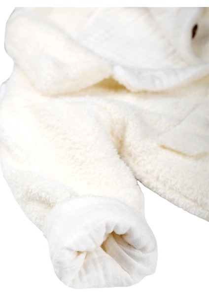 Peluş Kız Çocuk Yüzde Yüz Pamuk Müslin Iç Astar Düğmeli Welsoft Mont fiyatları