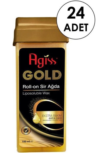 s Roll-On Sir Ağda 100 ml Gold X24