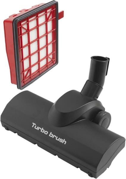 Fakir Veyron Basic Uyumlu Turbo Emici Başlık + Hepa Filtre