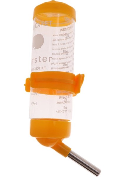 125 ml Pet Içme Suyu Şişesi Sıçan Hamster Tavşan Dağıtıcı Sarı (Yurt Dışından) fiyatları
