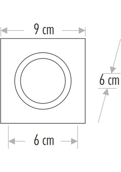 CT-6647 Yeşim Cam Spot Armatür Yeşim fiyatları