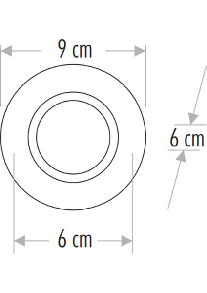 CT-6646 Zambak Cam Spot Armatür fiyatları