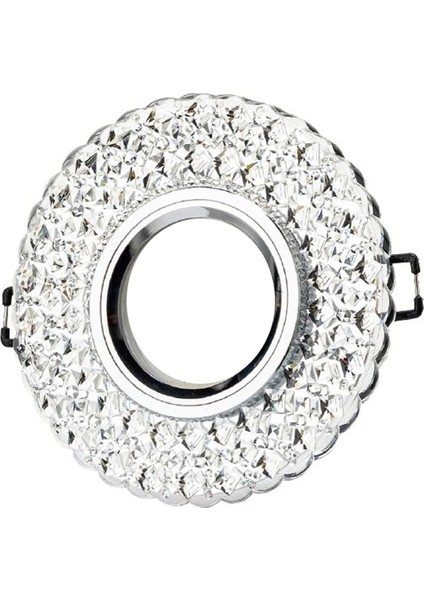 CT-6639 Kristal LED Çerçeveli Günışığı 4000K Cam Spot Armatür Ipek