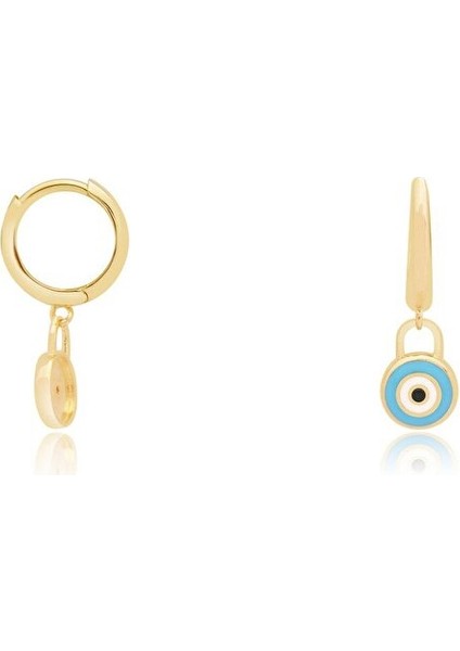 14 Ayar Sarı Altın Sallantılı Halka Küpe fiyatları