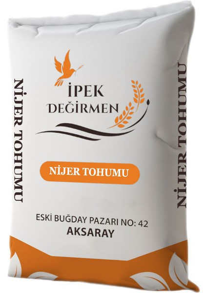 Ipek Değirmen Nijer Tohumu Muhabbet Kuş Yemi 1 kg