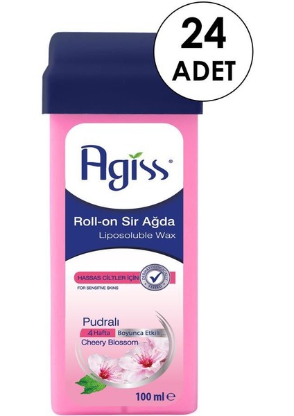 s Roll-On Sir Ağda 100 ml Pudra X24