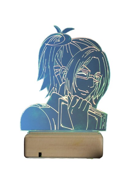 Attack On Titan Hange Zoe 16 Renk Anime Gece Lambası