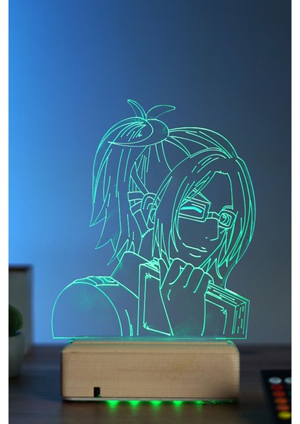 Attack On Titan Hange Zoe 16 Renk Anime Gece Lambası fiyatları
