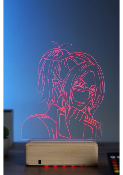 Attack On Titan Hange Zoe 16 Renk Anime Gece Lambası indirimleri