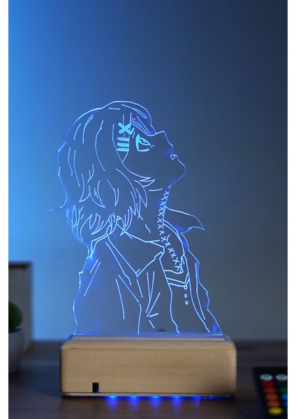 Juuzou Suzuya - Tokyo Ghoul 16 Renk Anime Gece Lambası fiyatları