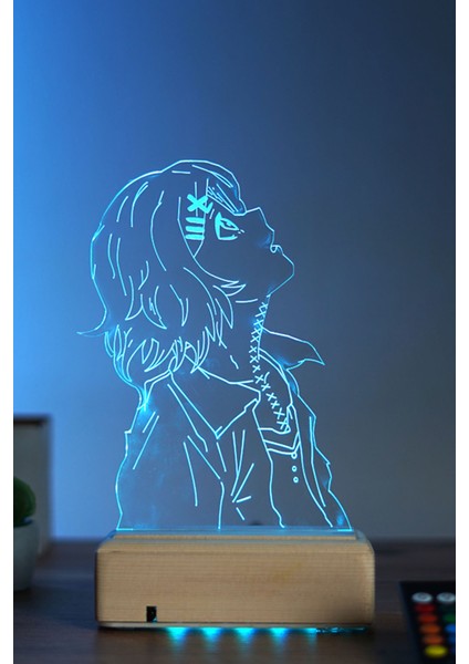 Juuzou Suzuya - Tokyo Ghoul 16 Renk Anime Gece Lambası modelleri