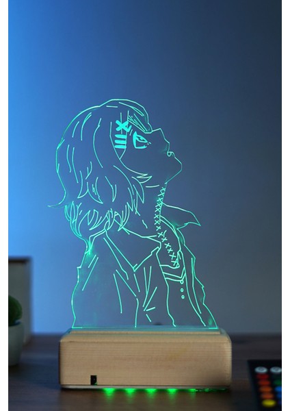 Juuzou Suzuya - Tokyo Ghoul 16 Renk Anime Gece Lambası fırsatları