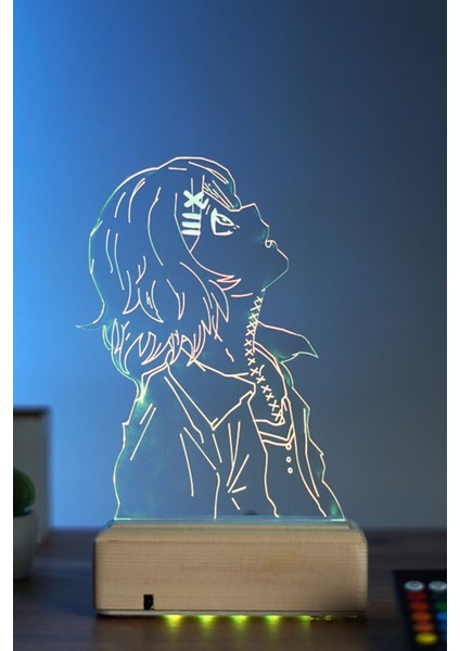 Juuzou Suzuya - Tokyo Ghoul 16 Renk Anime Gece Lambası indirimleri