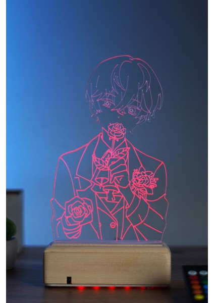 Mystic Messenger 16 Renk Gece Lambası fiyatları