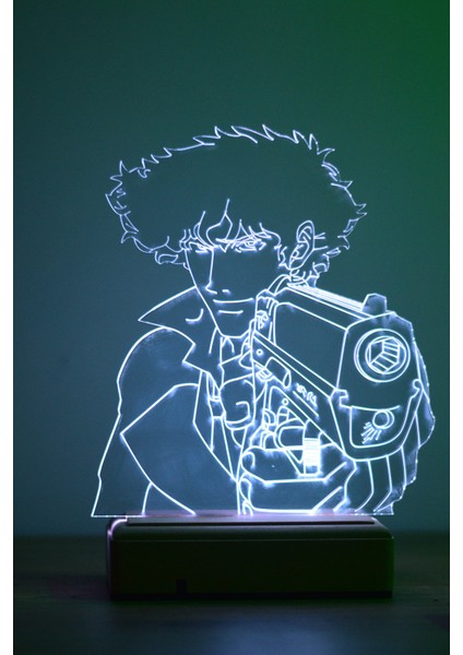 Cowboy Bebop 16 Renkli Anime Gece Lambası fiyatları