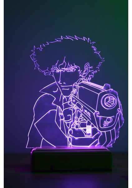 Cowboy Bebop 16 Renkli Anime Gece Lambası indirimleri