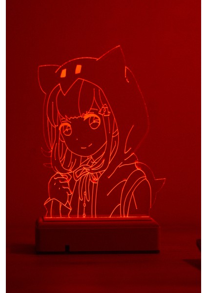 Chiaki Nanami - Danganronpa 16 Renkli Anime Gece Lambası indirimleri