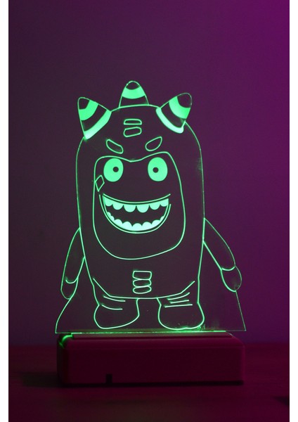 Çocuklar Için Hediye Oddbods 16 Renk Gece Lambası indirimleri