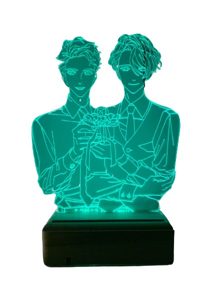 The Case Files Of Jeweler Richard Seigi-Richard 16 Renk Anime Gece Lambası