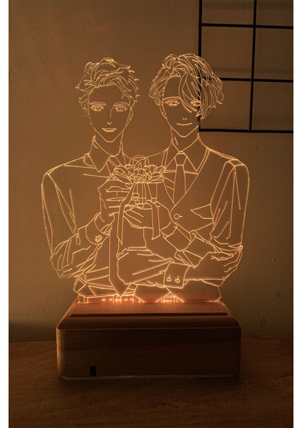 The Case Files Of Jeweler Richard Seigi-Richard 16 Renk Anime Gece Lambası fiyatları